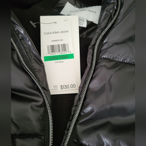 Calvin Klein puffer coat - Picture 3 of 3